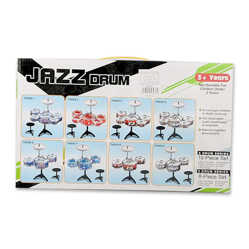 Jazz Drum Set 02 nilisworld