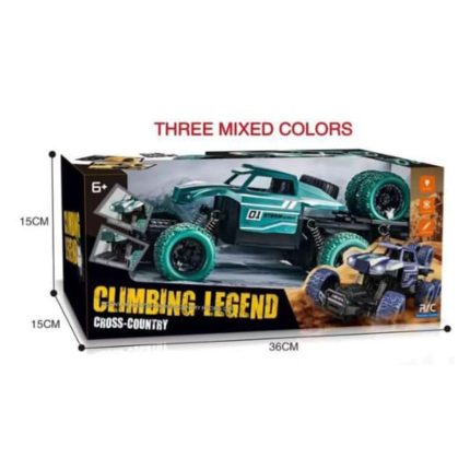 R C 8 Wheel Car Green 04